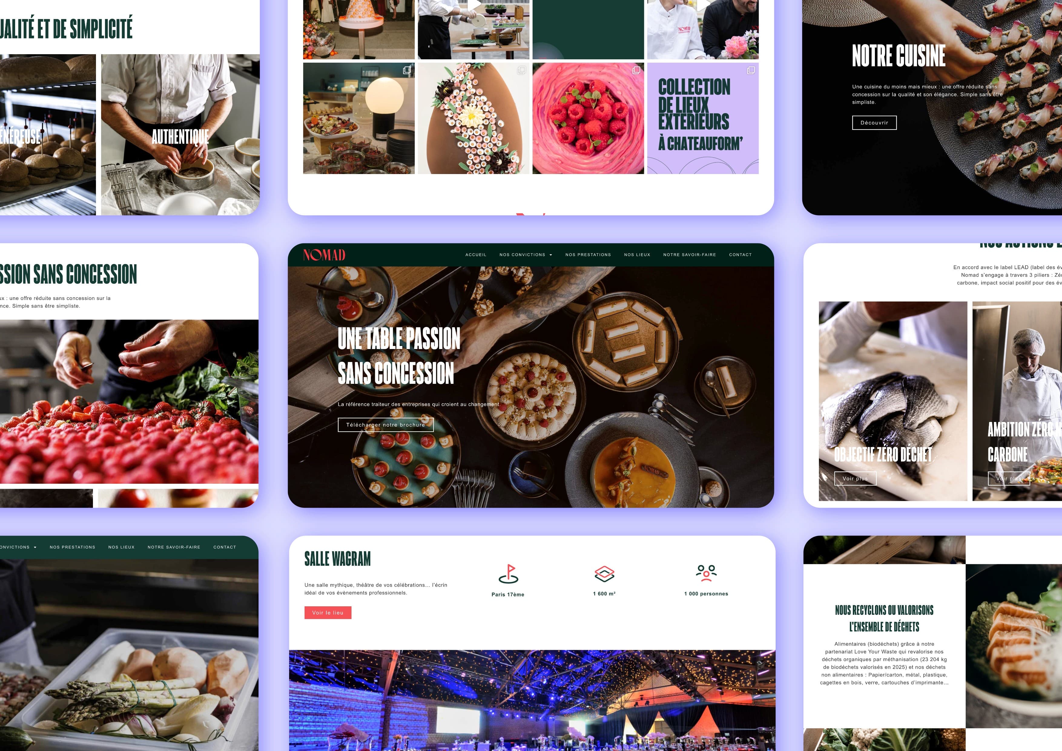 Réalisation Web design